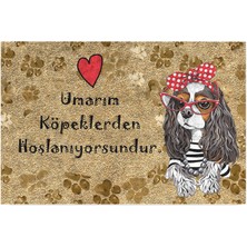 Braventa Collection Tasarımlı Dekoratif Kapı Önü Paspas, Dış Mekan/ev Içi/banyo/mutfak/yatak Odası/giriş Paspasları (Uma