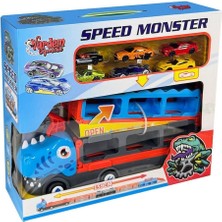 Ergün Collection GD001 Parkurlu Araba Fırlatan Dinazor -Vardem Oyuncak