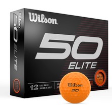 Braventa Collection Wılson Fifty Elite Golf Topları - 12'li Paket, Sarı