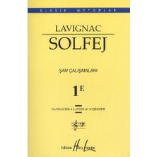 Ergün Collection Lavignac Solfej 1e Şan Çalışmaları