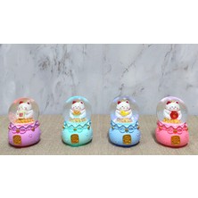 Ergün Collection Şans Kedisi Işıklı Kar Küresi