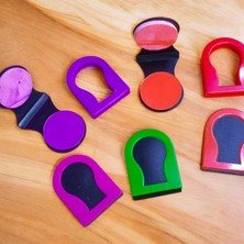 Kezban Tekstil 5 Li Renkli Saç Tebeşiri Geçici Saç Boyası