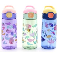 Ergün Collection Renkli Pipetli Suluk 600 ml