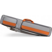 Braventa Collection Flat Bilardo Istakası Çantası – 4 Dip + 8 Şaft Kapasiteli Deri Taşıma Çantası