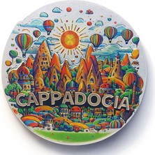 Ergün Collection Kapadokya Temalı Silikon Buzdolabı Magneti Model 3