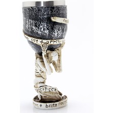 Ergün Collection Tasarım Paslanmaz Çelik Kadeh Bardak Model 1