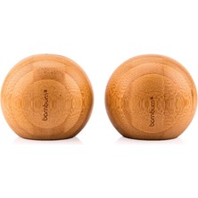 Braventa Collection Bambu Tuzluk ve Biberlik Çalkalayıcılar, Doğal Bambu Tuzluk ve Biberlik Çalkalayıcılar, Top Tuzluk V