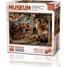 Ergün Collection 23018 The Meeting Of Abraham And Melchizedek 3000 Parça -Ks Puzzle