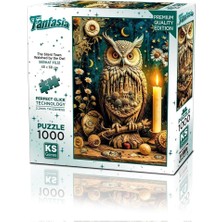 Ergün Collection 20849 Puzzle 1000 The Silent Town Watched By The Owl