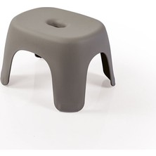 Ergün Collection 7128 Kaydırmaz Yükseltici Tabure Stone Gri