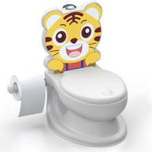 Ergün Collection 7239 Kaplan Eğitici Klozet -Dolu Oyuncak