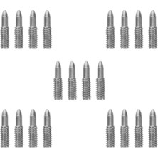 Braventa Collection Galpada 20 Adet Düz Başlı Vida Seti Aşınmaya Dayanıklı Üflemeli Enstrüman Parçaları Çoğu ile Uyumlu