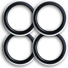 Braventa Collection Oto Lastik Yanağı 17.5 Jant Beyaz 4ADET Atlas