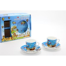 Ergün Collection Yöresel Ikili Fincan Seti Model 4