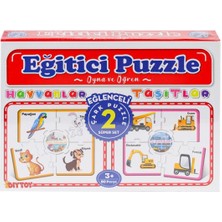 Ergün Collection 7196 Çark Puzzle Hayvanlar