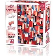 Ergün Collection 20664 Untitled Abstract Composition 1000 Parça Puzzle
