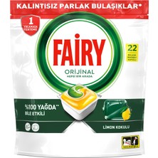 Braventa Collection Hepsi Bir Arada Bulaşık Makinesi Deterjanı Kapsülü/tableti 22 Yıkama Limon Kokulu