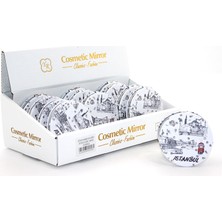 Ergün Collection Taşlı Istanbul Tasarımı El Aynası Ince Model 23