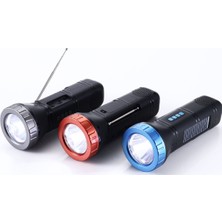 Ergün Collection Güneş Enerjili Bluetooth Radyo Özellikli Kamp El Feneri