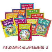 Ergün Collection Allahın Isimlerini Öğreniyorum - 2 (10 Kitap Set)