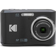 Braventa Collection Friendly Zoom FZ45 Dijital Fotoğraf Makinesi -16MP, 4x Optik Yakınlaştırma, 2.7 Inç LCD Ekran (Siyah