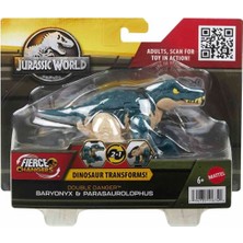 Ergün Collection HLP05 Jurassic World Değişim Serisi - Çifte Tehlike Dinozor Figürleri
