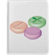Braventa Collection Hap Sağlığı Bakım Ürünleri Desenli Defter Sakız Kapağı Günlük Yumuşak Kapak