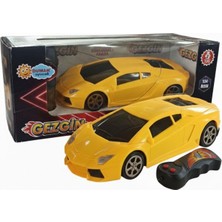 Braventa Collection 1:24 Ölçek Uzaktan Kumandalı Yarış Arabası - Rc Spor Araba Sarı