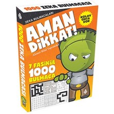 Ergün Collection Zeka Bulmacaları Aman Dikkat (7 Fasikül)