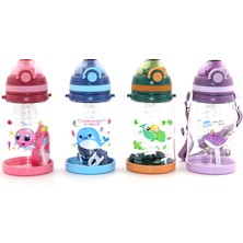 Ergün Collection Renkli Pipetli Suluk 550 ml