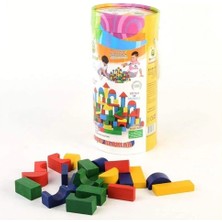 Ergün Collection KR016 Woodoy 100 Parça Küçük Kovalı Bloklar 12