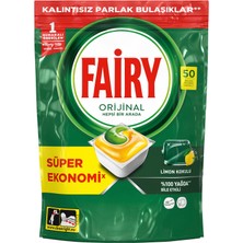 Braventa Collection Hepsi Bir Arada Bulaşık Makinesi Deterjanı Kapsülü/tableti 50 Yıkama Limon Kokulu