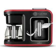 Braventa Collection Hatır Mod 5 In 1 Kahve ve Çay Makinesi Kırmızı