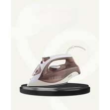 Braventa Collection Buharlı Ütü 2200W Seramik Taban 300 ml Kahverengi Dikey Ütüleme