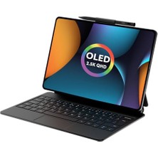 Braventa Collection Pad H10 Pro 12.6" OLED Tablet 8gb Ram 256GB + H10 Pro Klavyeli Tablet Kılıfı + Prestige Kalem