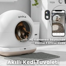 Ergün Collection Hd Kameralı Akıllı Kedi Tuvaleti