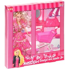 Ergün Collection 221 G-M  Sweet Gırl Gardolaplı -Market Arabalı