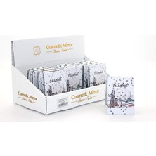 Ergün Collection Taşlı Istanbul Tasarımı El Aynası Ince Model 13