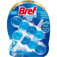 Braventa Collection Bref Wc Brilliant Jel Buzul Okyanus Kokulu Hepsi 1 Arada 2'li Klozet Temizleme Topu 1 x 2 Adet, Jel