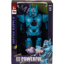 Ergün Collection DF-6052 Işıklı ve Müzikli Buhar Atan Robot -Vardem Oyuncak