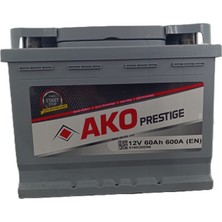 Ako Prestige 60 Ah. 600A (En) Start-Stop Efb. (Petlas Garantisi Altında) (Üretim Tarihi: 2025)
