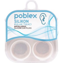 Braventa Collection Poblex Silikon 2 Li Kulak Tıkacı