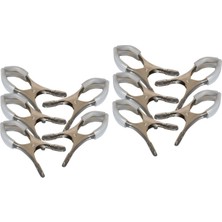 Braventa Collection Ifundom 10 Parça Saks Çıtası Klipsleri Flüt Fişleri Paslanmaz Çelik Onarım Müzik Enstrümanları Saksa