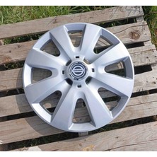 Yk Nissan Micra / Primera / Almera / Altea Uyumlu 15 Inç Jant Kapağı 4'lü Takım Amblem Hediyeli