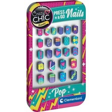 Ergün Collection 18907 Crazy Chic - Tak ve Git Tırnaklar - Gökkuşağı