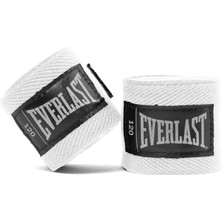 Braventa Collection Everlast 120 Handwrap 305 cm Beyaz Boks Bandajı P00003245