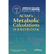Braventa Collection Acsm's Metabolic Calculations Handbook