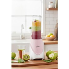 Braventa Collection SHB-7508 Pembe Shake Take One | 300W Taşınabilir Blender | 570 ml Spor Şişe - Çelik Bıçaklı Karıştır