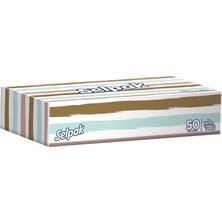 Braventa Collection Selpak Kutu Mendil Beyaz 50'li