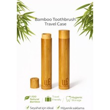 Doğal Bambu Diş Fırçası Taşıma Kabı